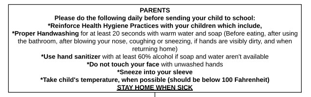 when to stay home